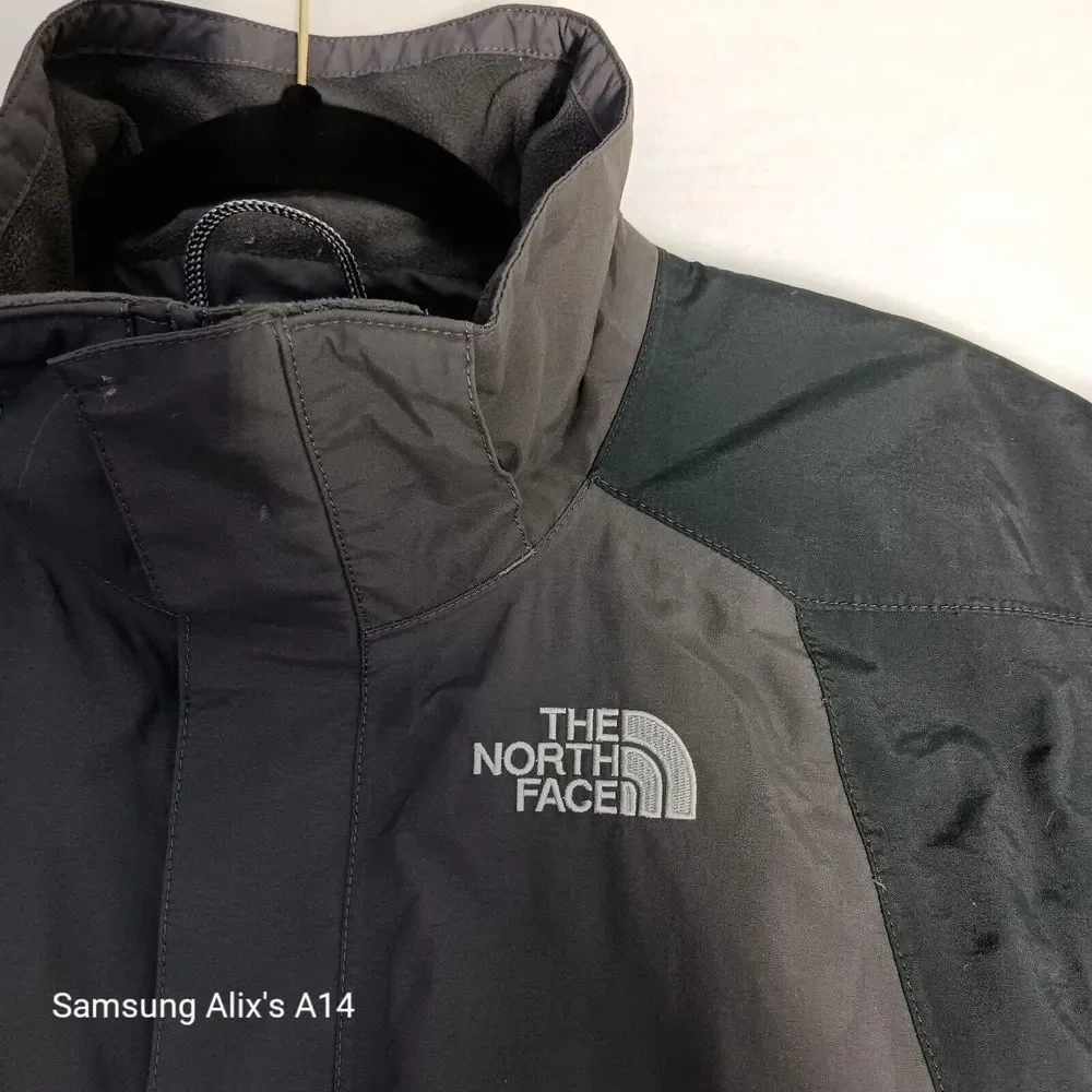 The North Face‎ Hyvent Boys Shell Jacket XL 14/16 Gray / Black (Missing Hoodie)